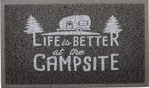 RV welcome mat by Camco